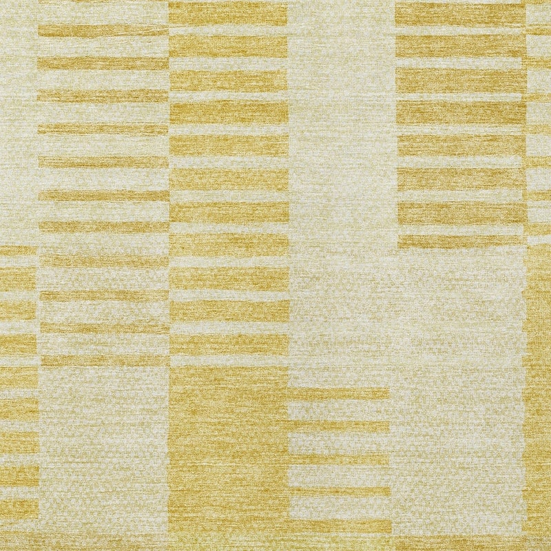 HomeRoots Striped Transitional Rectangle Outdoor Rug