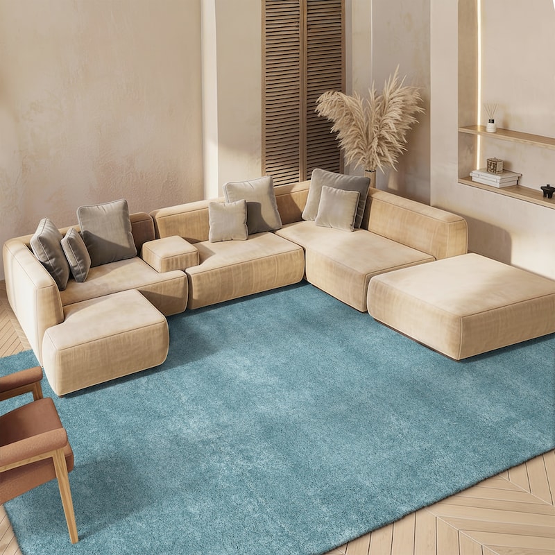 SAFAVIEH, Milan Shag Afton 2-inch Thick Area Rug