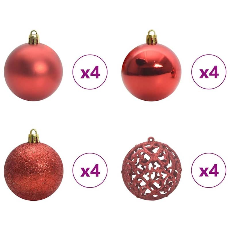 vidaXL Artificial Christmas Tree Green PVC