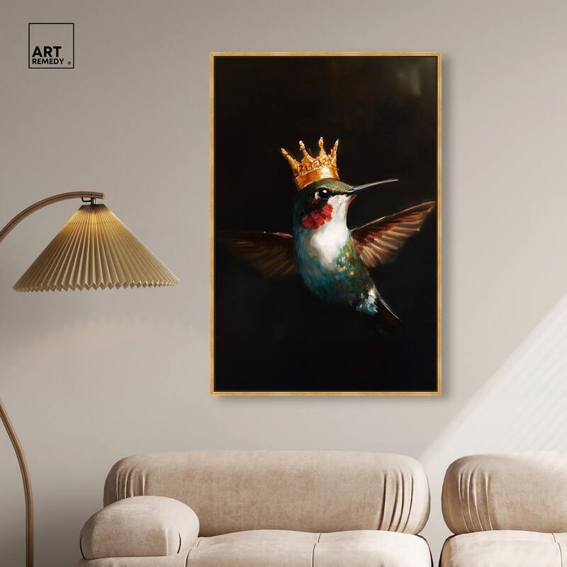 Royal Bird I Canvas by Art Remedy