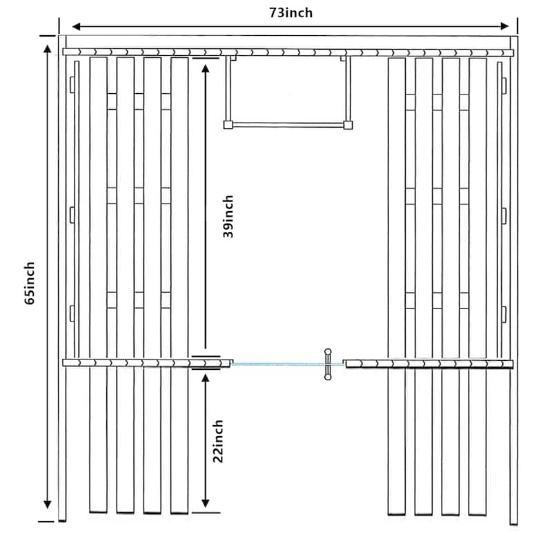 ALEKO Outdoor 3-5 Person Pine Wood Dry Wet Barrel Sauna with Heater and Roof