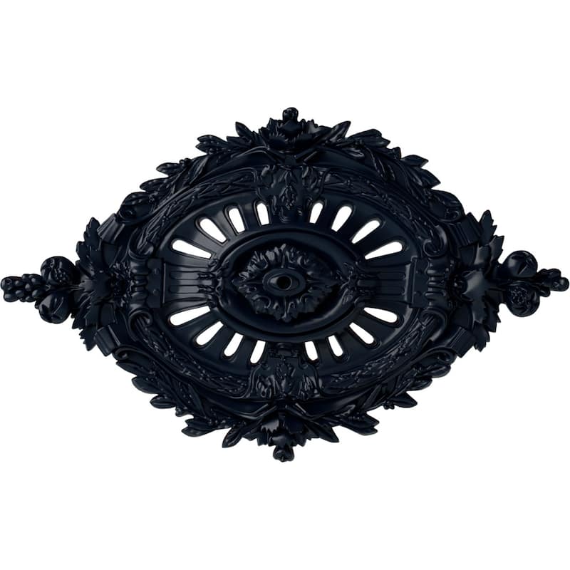 35 7/8"W x 22 1/2"H x 4 3/8"P Antonio Ceiling Medallion