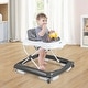 preview thumbnail 18 of 32, Honeyjoy Foldable Baby Walker with 3 Adjustable Heights Comfy Padded - See Details