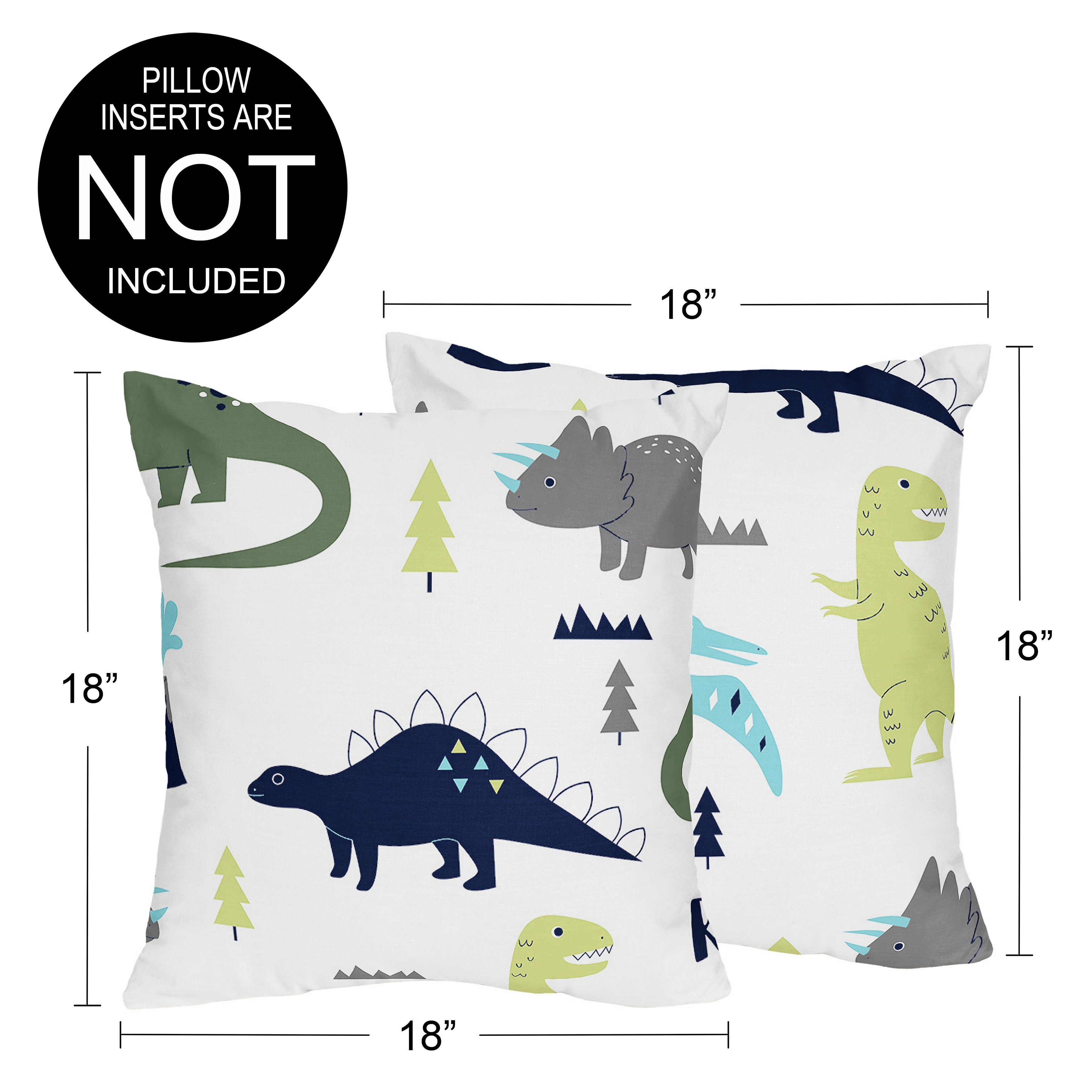 dinosaur decorative pillow