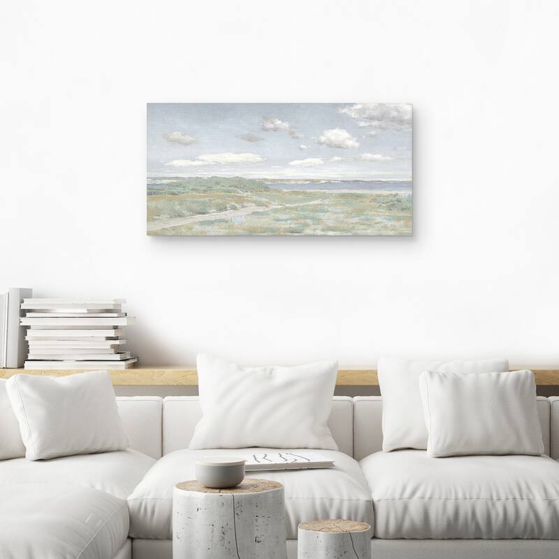 Path to the Water Canvas Art Print