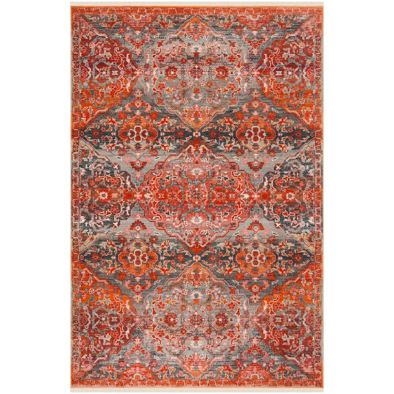 SAFAVIEH Vintage Boho Persian Brygida Oriental Polyester Rug with