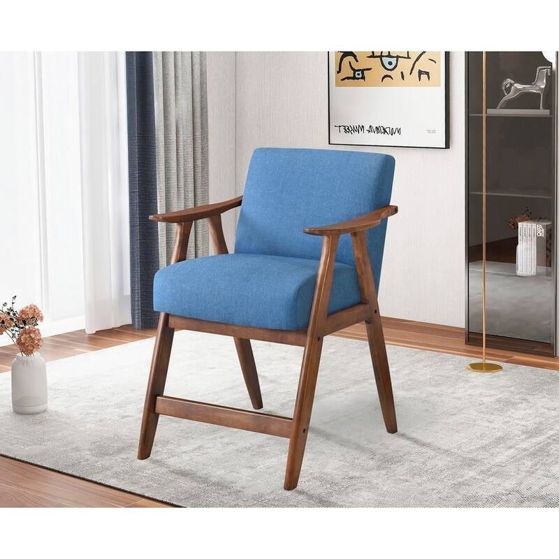 Stylish Contemporary Counter Height Chair with Cushioned Seat & Backrest, Fabric Upholstery for Dining Room