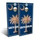 preview thumbnail 8 of 6, South Carolina State Flag 2 Outdoor Cornhole Board Set All-Weather 2x4 - Include Carrying Case