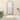 Natural Wood Metal Insert Arched Window Accent Wall Mirror - 47.75" H x 22" W