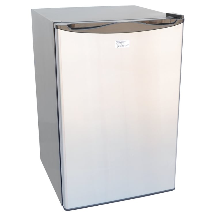 Stainless steel top outdoor mini fridge