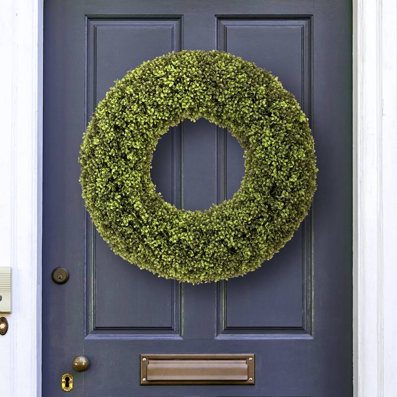 Spring Boxwood Wreath 28"