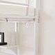 preview thumbnail 11 of 24, Twin Size Metal Loft Bed with Desk and Storage Shelves