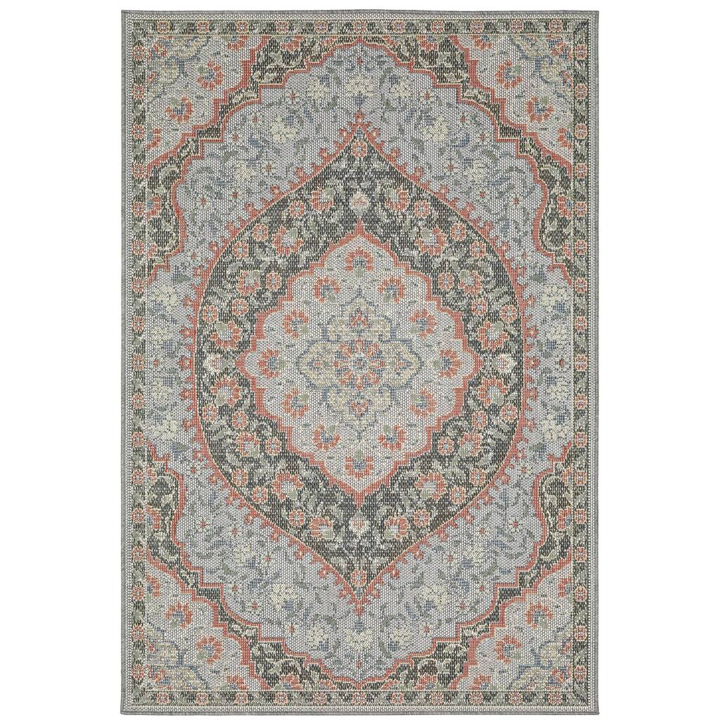 Vista Home Calla Traditional Oriental Indoor/Outdoor Area Rug