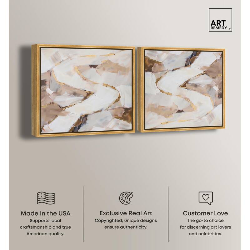 Assembled Color Pallete II Canvas by Art Remedy