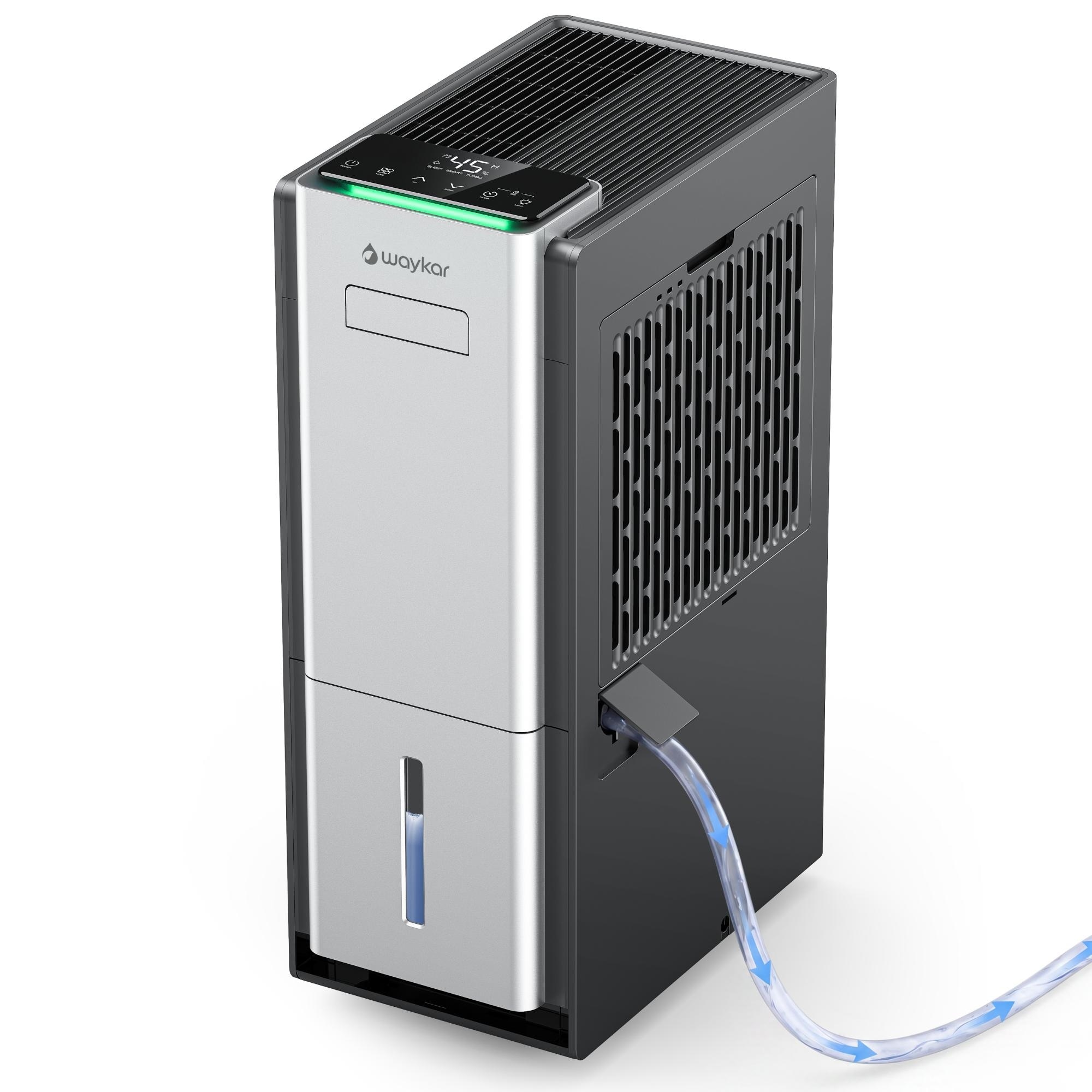 80 Pints Energy Star Dehumidifier for Home, Basement with Drain Hose, up to 5000 Sq. Ft.