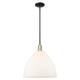 Option Black Antique Brass / Matte White