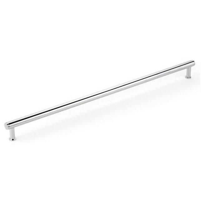 Schaub and Company Pub House 24" Center to Center Smooth Bar Solid - Polished Chrome