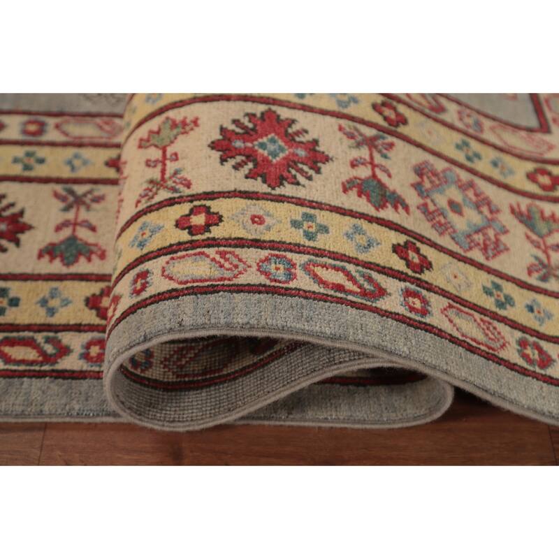Kazak Area Rug Handmade Wool Carpet - 8'2" x 10'3"