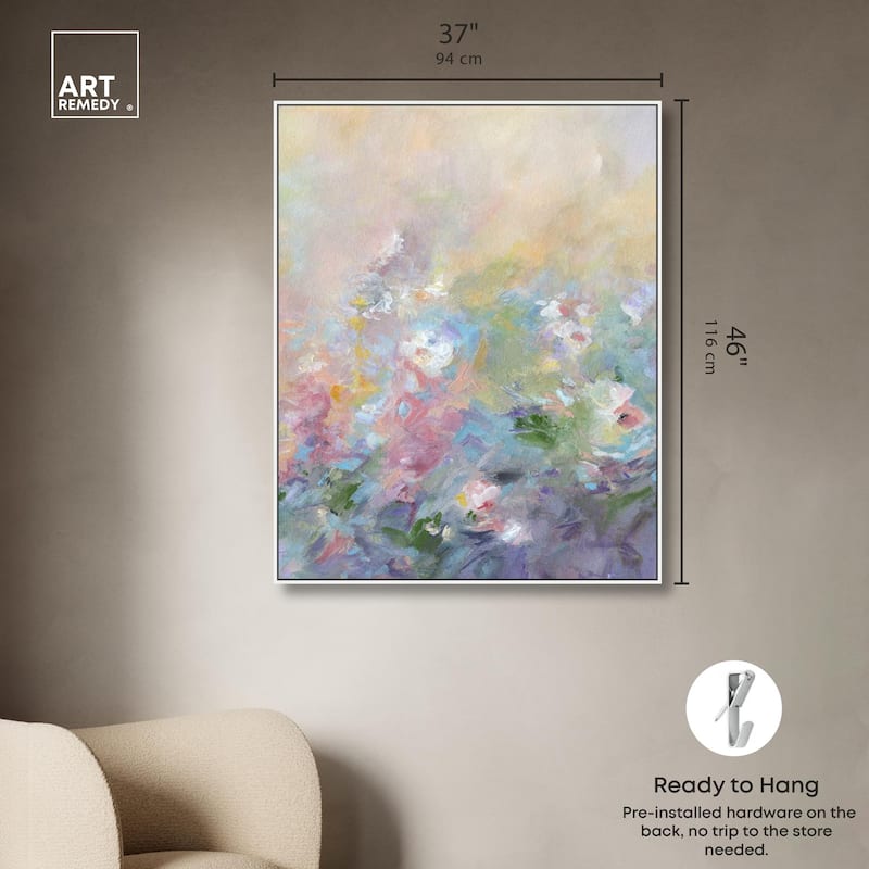 Mystical Garden II Canvas by Art Remedy