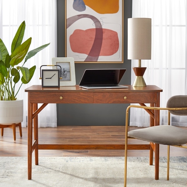 Simple Living Vera Mid-century Desk. Opens flyout.