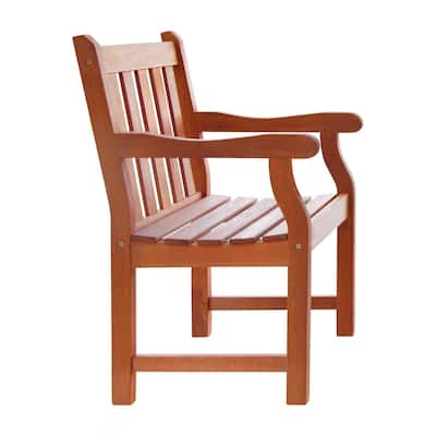 Brown Garden Armchair - 22" W x 22" D x 35" H
