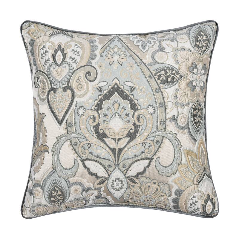 J. Queen New York Annabelle 20" Square Decorative Throw Pillow
