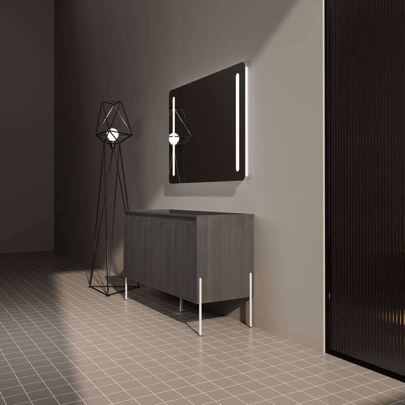 36" Freestanding Bathroom Vanity Cabinet, Soft Close Double Doors, Durable Eco-Friendly Plywood Construction