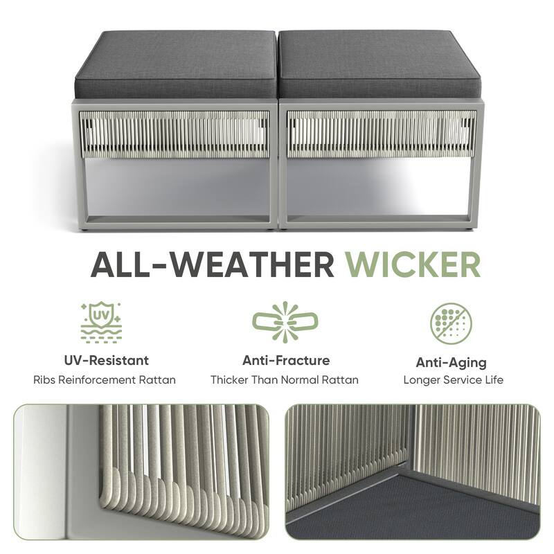 Pocassy 5 Inch Outdoor Patio Funiture Sets