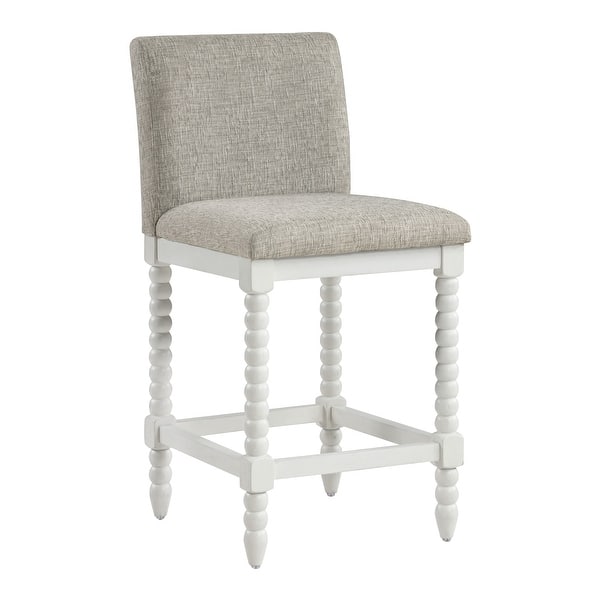 Kaylee 26" Spindle Counter Stool - Fog