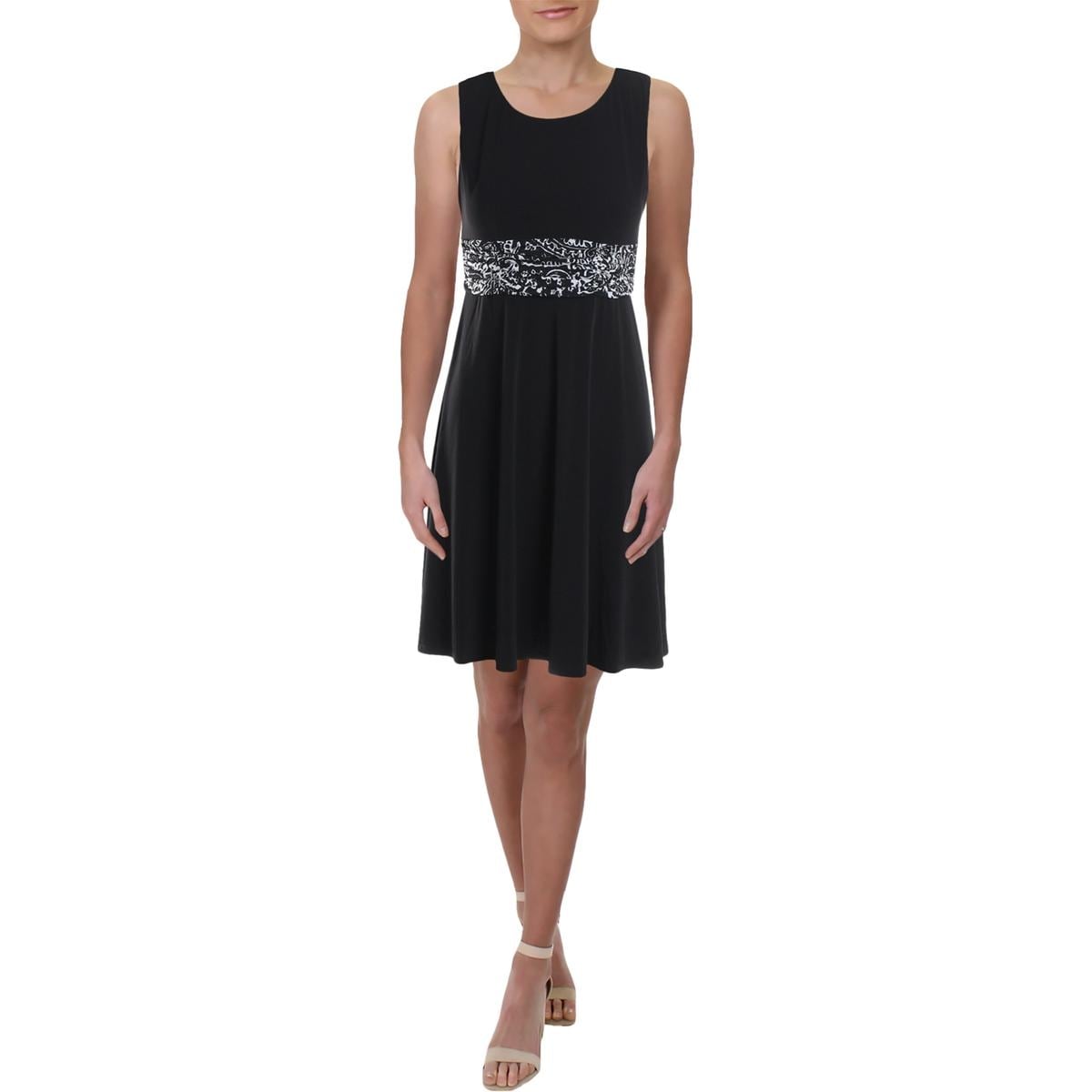 petite a line cocktail dress