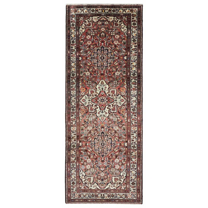 ECARPETGALLERY Hand-knotted Anadol Red Wool Rug - 3'10 x 10'3