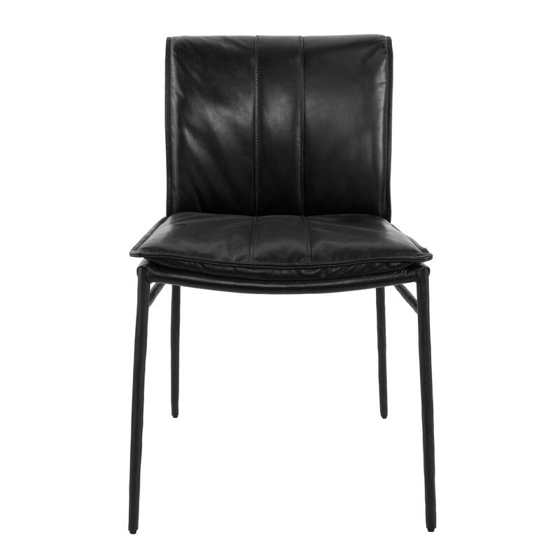 Classic Home Tuscan Genuine Leather Dining Chair (Set of 2)