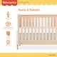 preview thumbnail 5 of 4, Dream On Me Fisher-Price Iris 4-in-1 Convertible Crib - Vintage White Oak