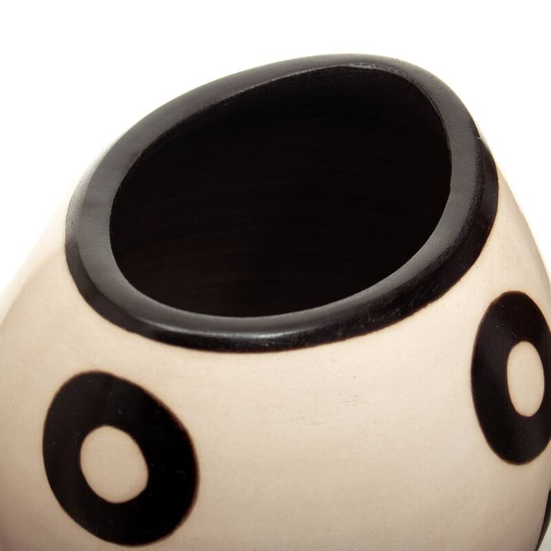 Novica Handmade Abstract View Ceramic Decorative Vase