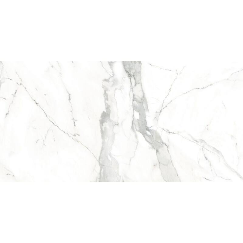 The Tile Life Museum 24x48 White Porcelain Floor & Wall Tile - Case of 2 (14.75 Sq. ft.)