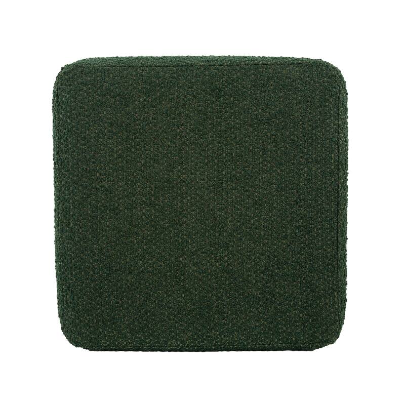 Allan Andrews No Tip Short Block Ottoman with Cover, Barbet Collection