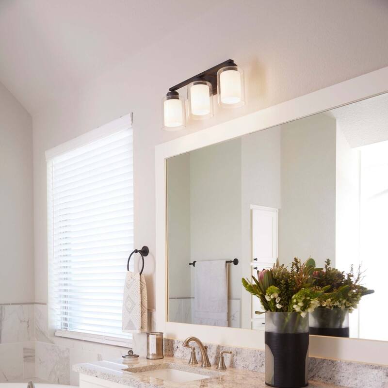 Quorum International 582-3 Fort Worth 3 Light 22" Wide Vanity Light