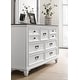 preview thumbnail 7 of 36, Roundhill Furniture Clelane Wood Bedroom Set with Bed, Dresser, Mirror, and Nightstand