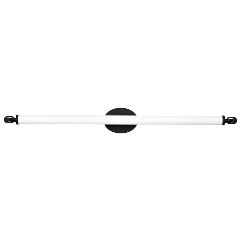 Edgeworth 40 Inch LED Vanity Matte Black Acrylic Lens