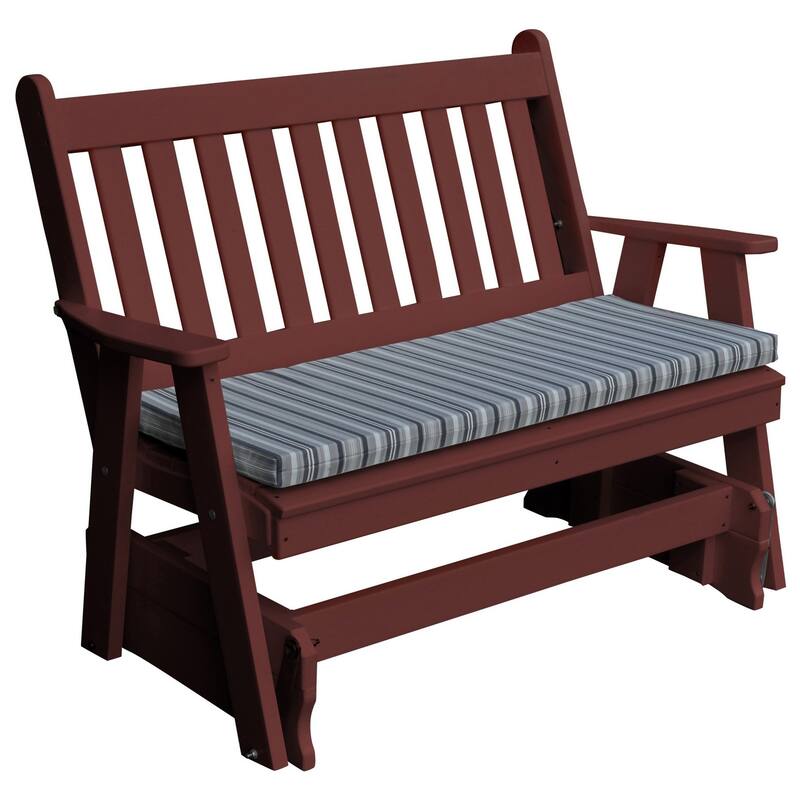 Poly 5' Traditional English Glider - Cherrywood
