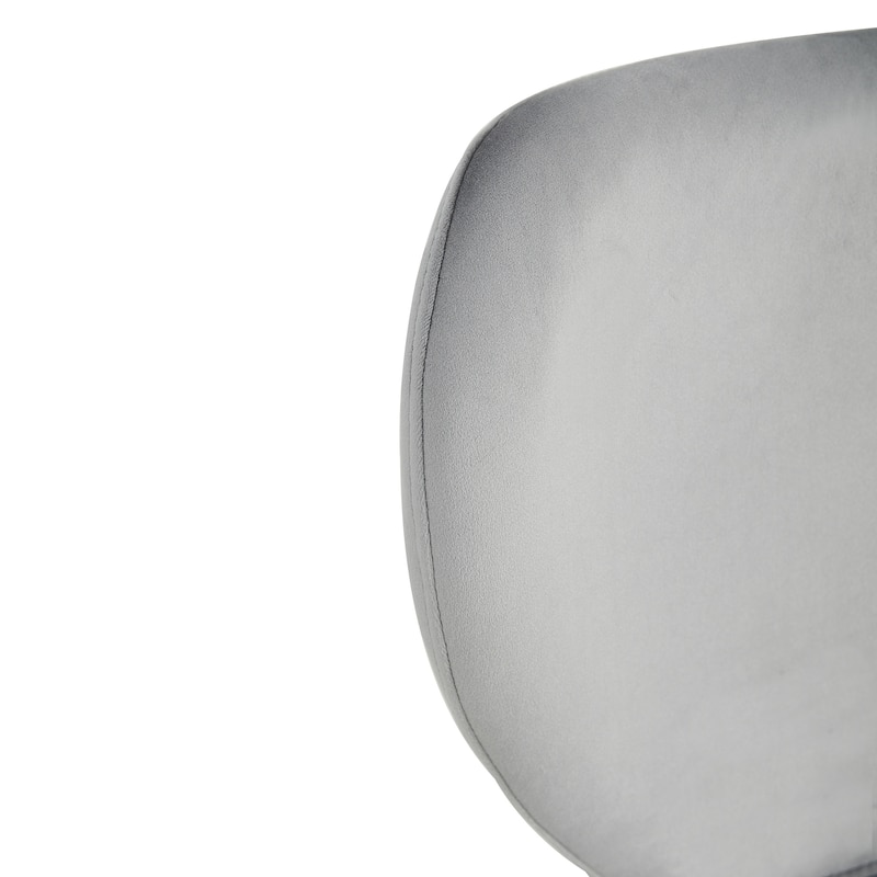 Modern Velvet Upholstered Dining chairs Set of 2, Armless Living Room ...