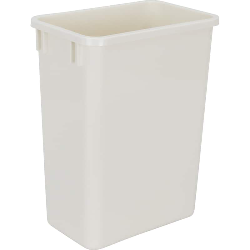 Hardware Resources 15" Top Mount Single Bin Pull Out Trash Can with