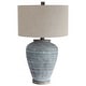 preview thumbnail 2 of 7, Uttermost Pelia Light Aqua Table Lamp