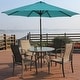 preview thumbnail 43 of 81, Holme 9-foot Steel Market Patio Umbrella with Tilt-and-Crank
