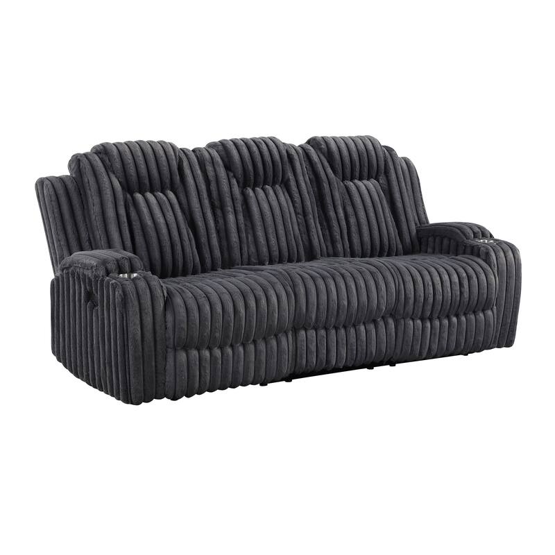 Brynda Corduroy 2-Piece Manual Double Reclining Sofa Sets