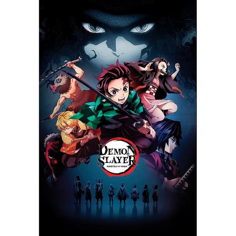 Demon Slayer Art Poster - 24 x 36 Inch