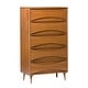 preview thumbnail 24 of 27, Walker Edison Mid-Century 5-Drawer Solid Wood Dresser