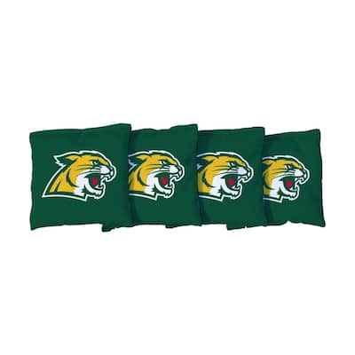 Northern Michigan Wildcats Green Cornhole Bags