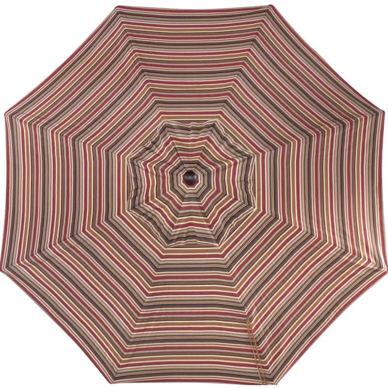 9' Market Umbrella - Regular Height - Brannon Redwood