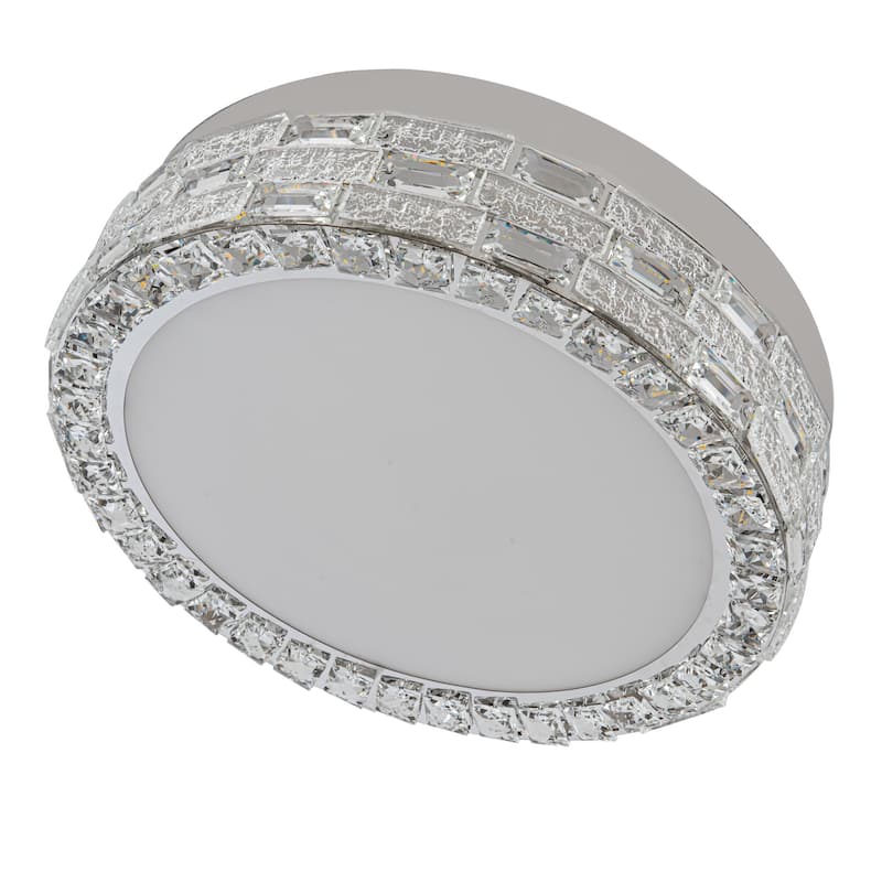 Artcraft Elegance Integrated LED Flush Mount - Chrome Finish